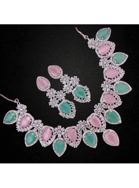 CZ  Necklace Set