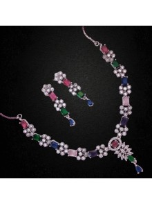 CZ Necklace Set