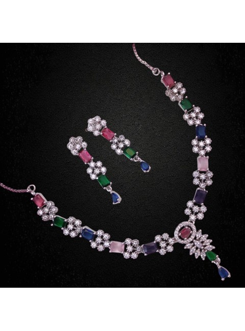 CZ Necklace Set