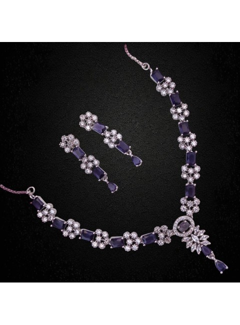 CZ Necklace Set