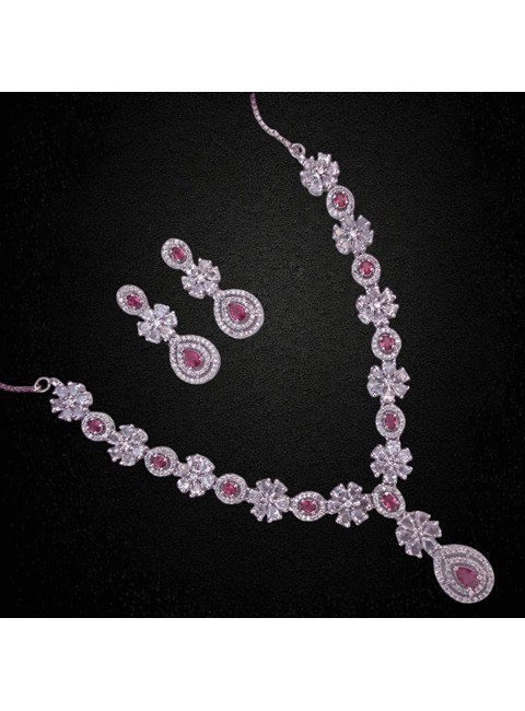 CZ Necklace Set