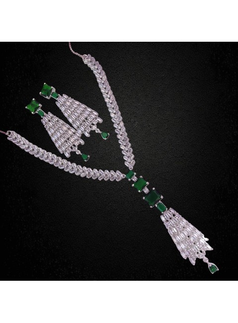 CZ Necklace Set