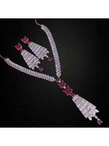 CZ Necklace Set