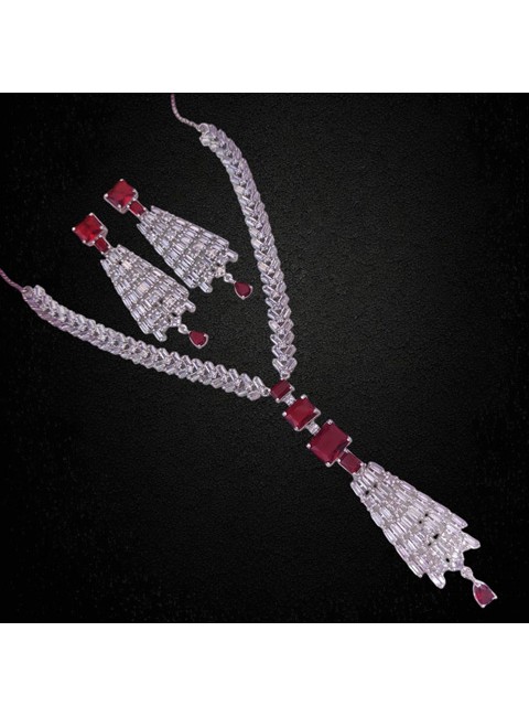 CZ Necklace Set
