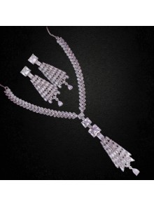CZ Necklace Set