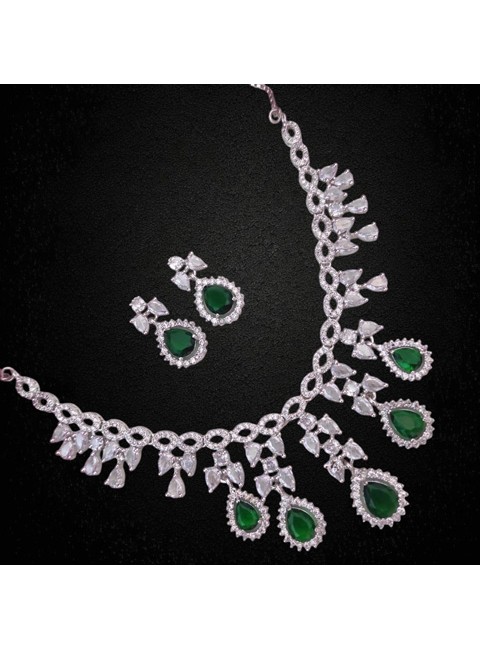 CZ Necklace Set