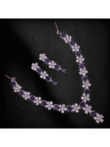 CZ Necklace Set