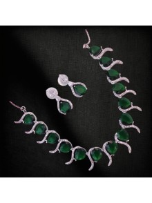 CZ Necklace Set