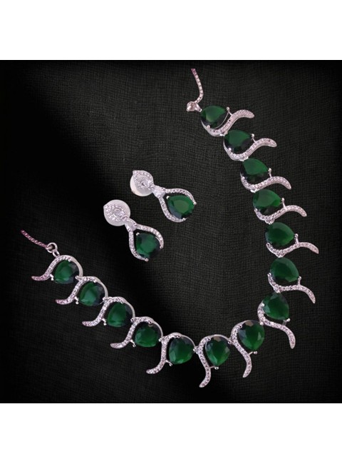 CZ Necklace Set