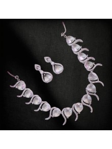 CZ Necklace Set