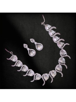 CZ Necklace Set
