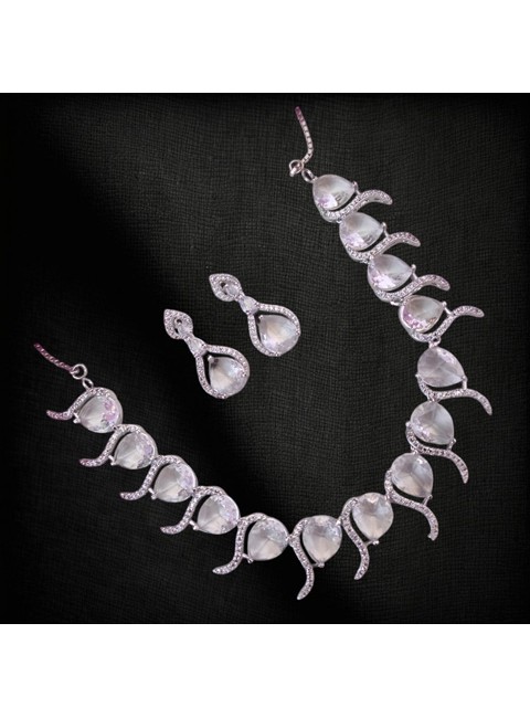 CZ Necklace Set