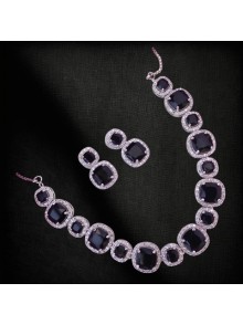 CZ Necklace Set
