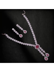 CZ=Necklace Set