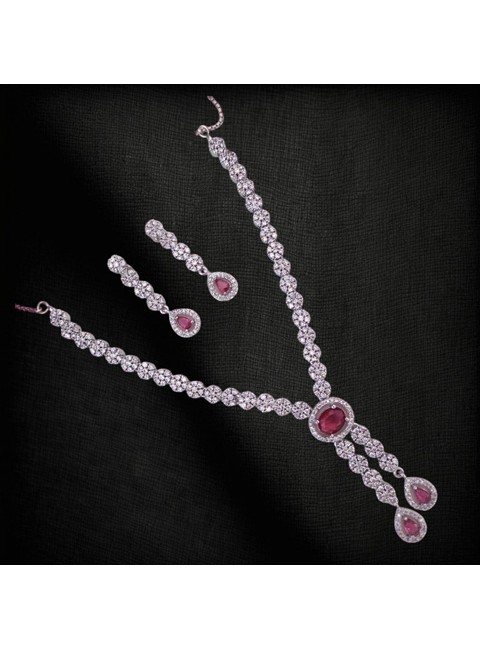 CZ=Necklace Set