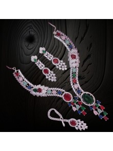 CZ Necklace Set