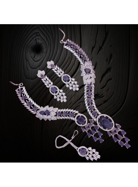 CZ Necklace Set