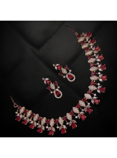CZ Necklace Set