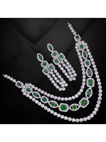 CZ Necklace Set