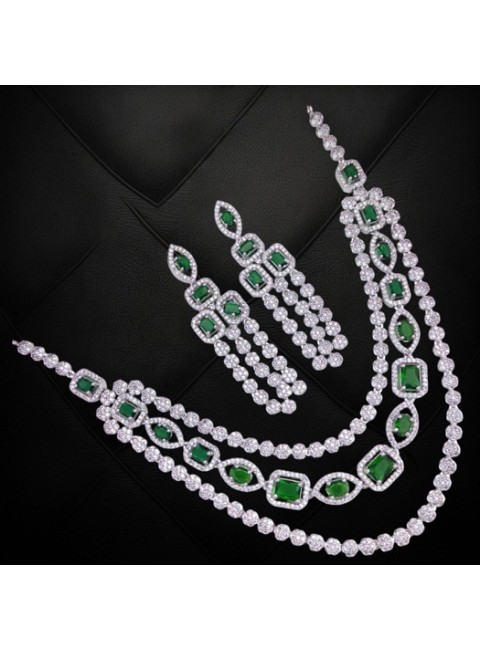 CZ Necklace Set