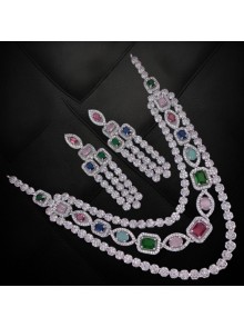 CZ Necklace Set