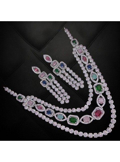 CZ Necklace Set