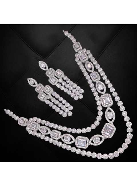 CZ Necklace Set
