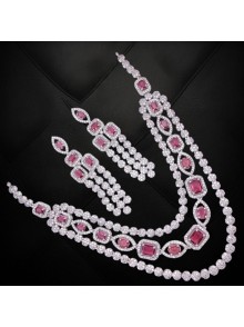 CZ Necklace Set