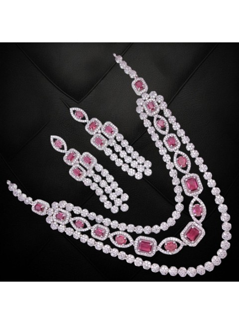 CZ Necklace Set