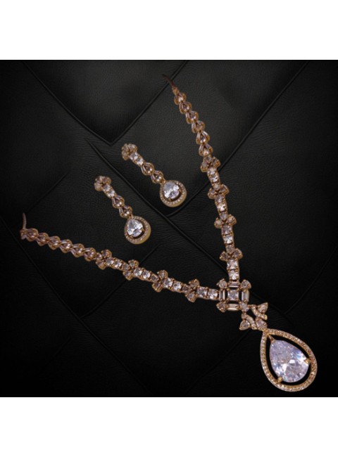 CZ Necklace Set