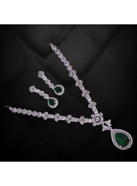 CZ Necklace Set