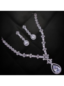 CZ-Necklace Set
