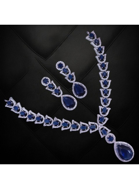 CZ Necklace Set