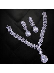 CZ Necklace Set