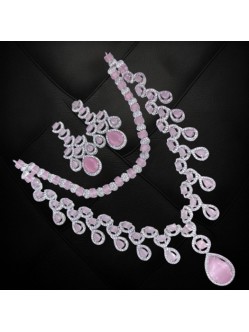 CZ Necklace Set