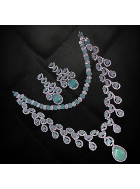 CZ Necklace Set