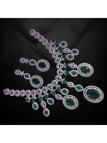 CZ Necklace Set