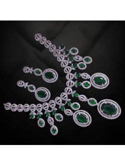 CZ Necklace Set