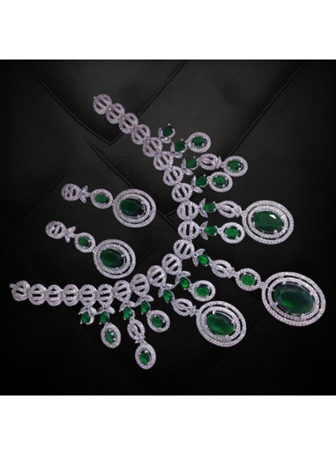 CZ Necklace Set