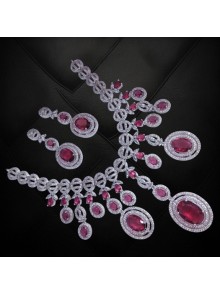 CZ Necklace Set