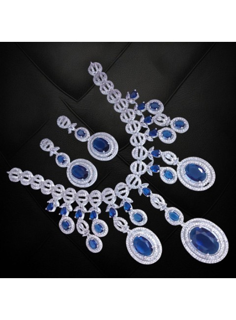 CZ Necklace Set