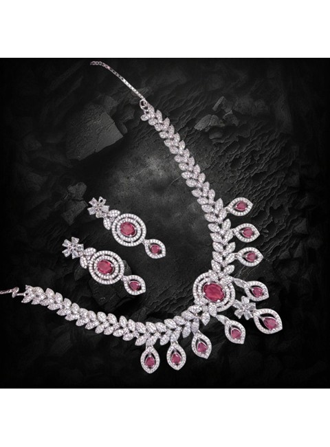 CZ-Necklace Set