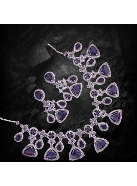 CZ Necklace Set