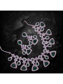 CZ Necklace Set