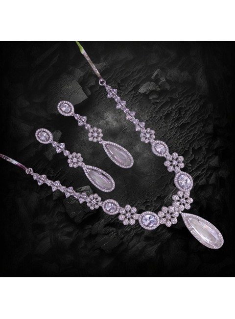 CZ Necklace Set