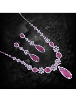 CZ Necklace Set
