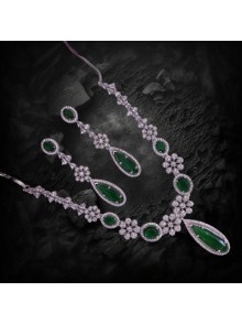 CZ Necklace Set