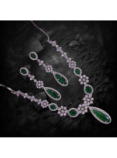 CZ Necklace Set