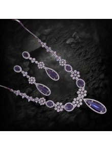 CZ Necklace Set