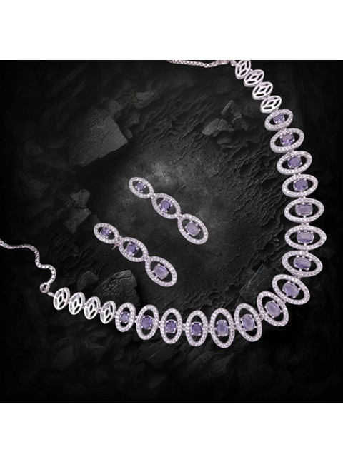 CZ Necklace Set